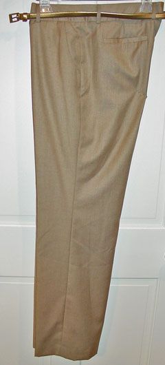 Anne Klein Ladies Tan Pant Suit with Belt Size 12