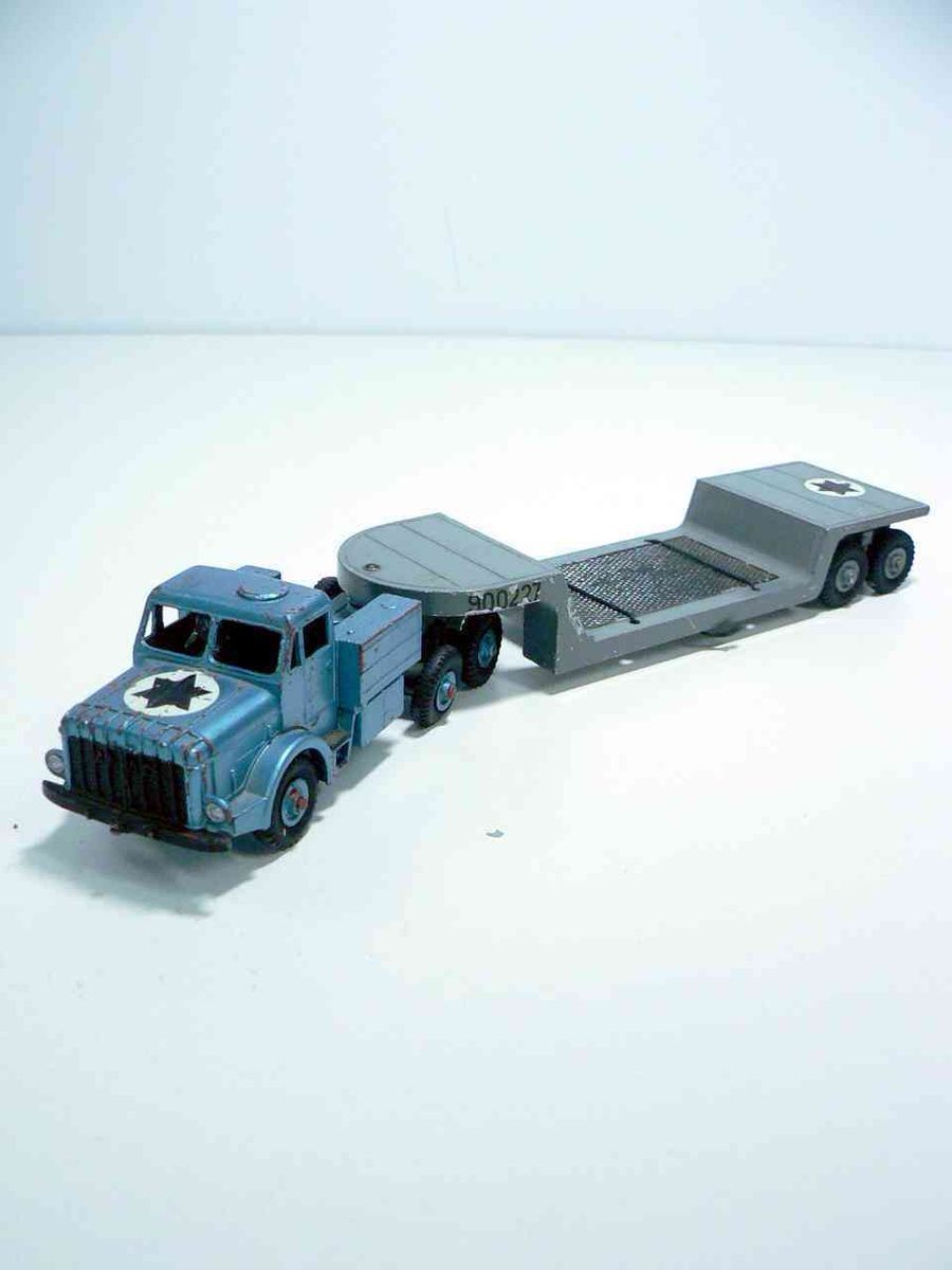 VINTAGE ORIGINAL DINKY SUPERTOYS 986 MIGHTY ANTAR LOW LOADER