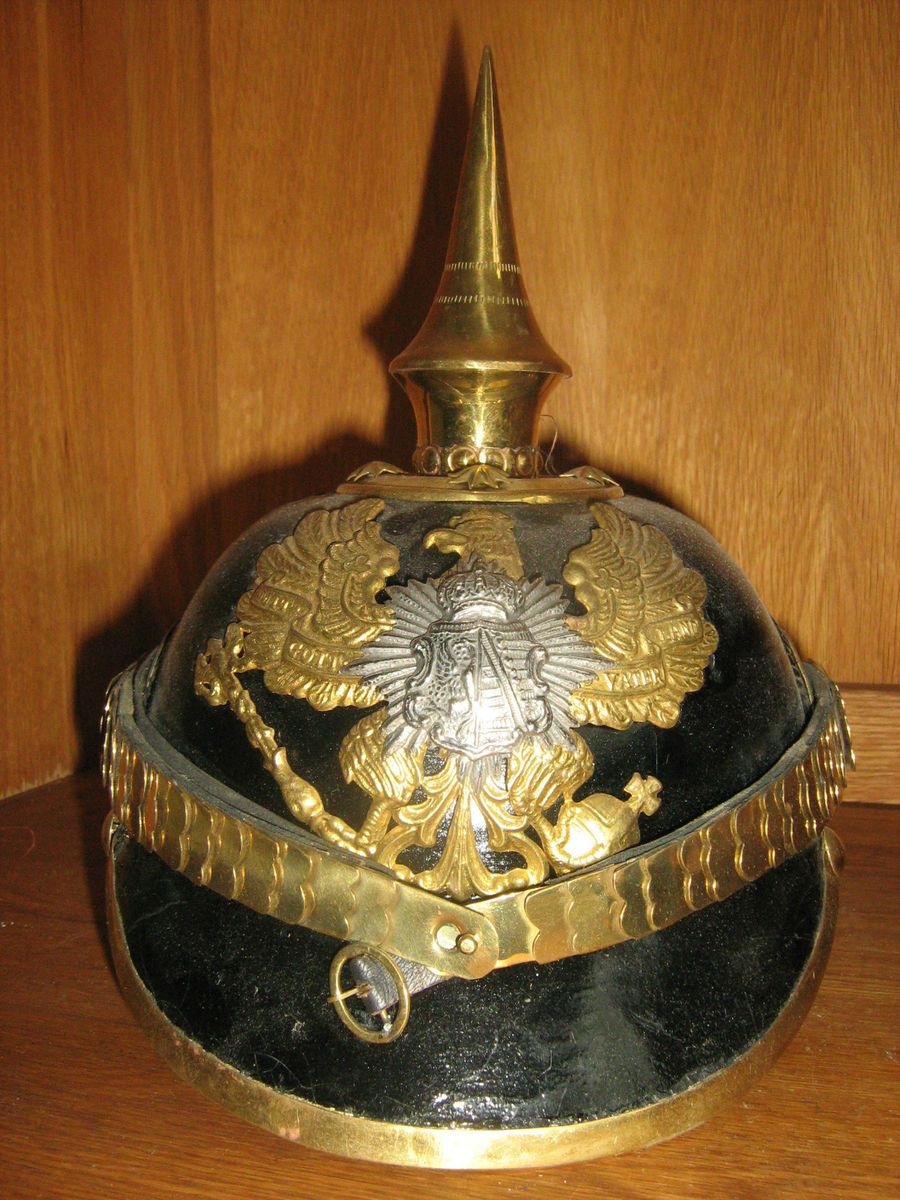 Anhalt Officers Pickelhaube Helmet