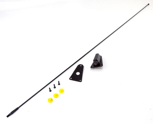 1976 1995 Jeep CJ YJ Black Antena Kit