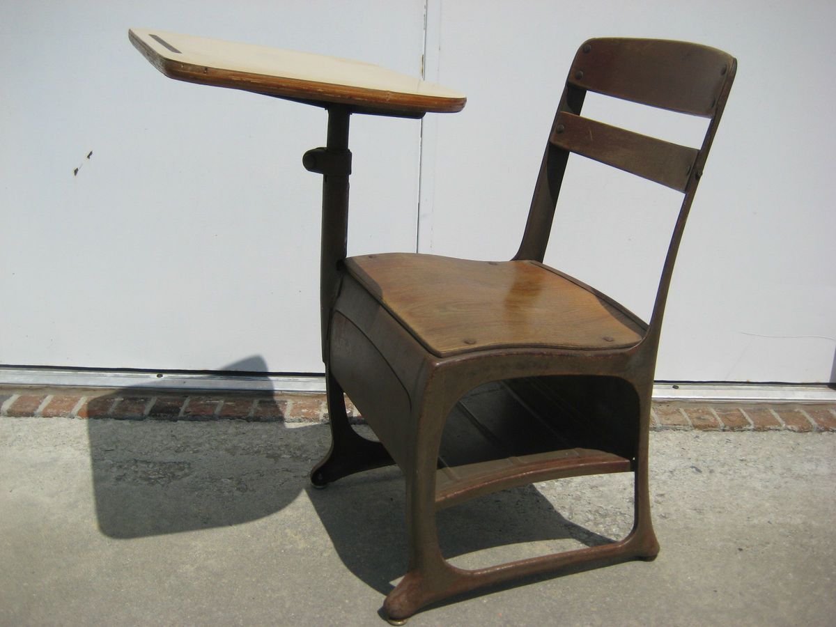 Vintage School Desk