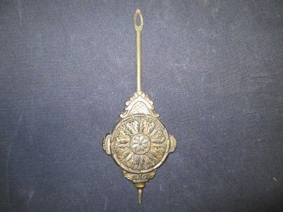 Antique Gilbert clock pendulum part  1907 off gingerbread clock