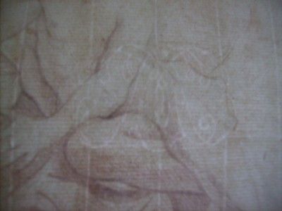 1700s Old Master Drawing Penitent Saint Signed PR