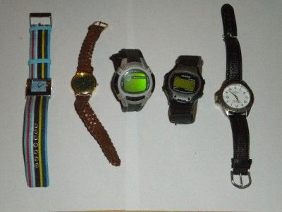 Watches Mixed Lot Aquatech Bulova Accutron Quartz Armitron and More 