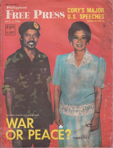   78 # 14 with President Corazon Aquino and Nur Misuari on the cover