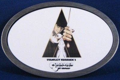 clockwork orange anthony burgess pewter belt buckle