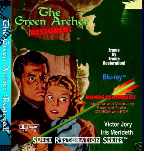 Green Archer Serial Restored ON BLU RAY 25 GIG