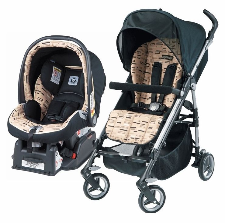 Peg Perego Si Stroller Viaggio Travel System BLACK STEP ~SI BUN BLA 