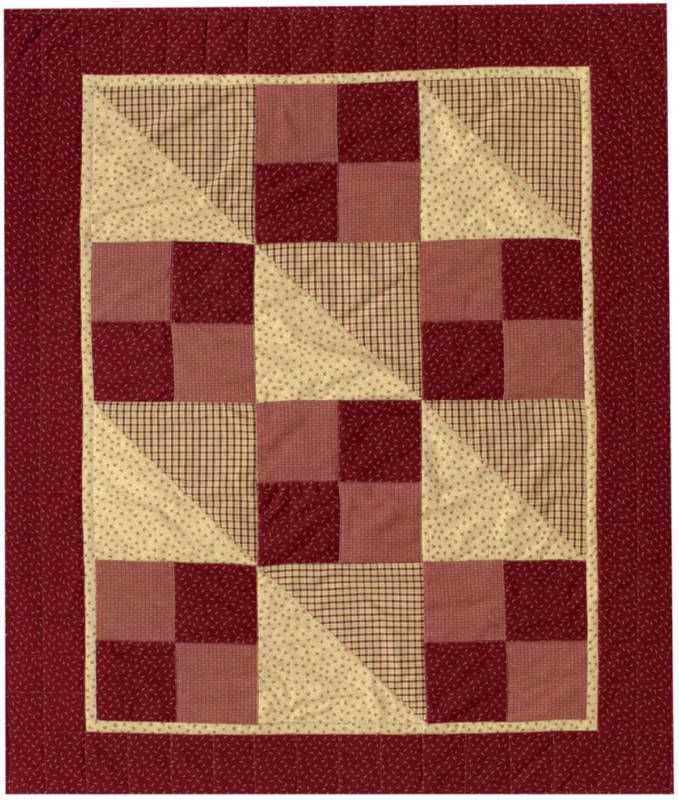 New Park Designs Apple Jack Quilted Throw 50x60