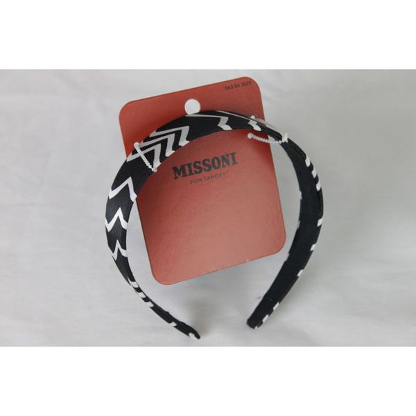 Missoni 063043029 for Target Black and White Zebra Print Zig Zag 