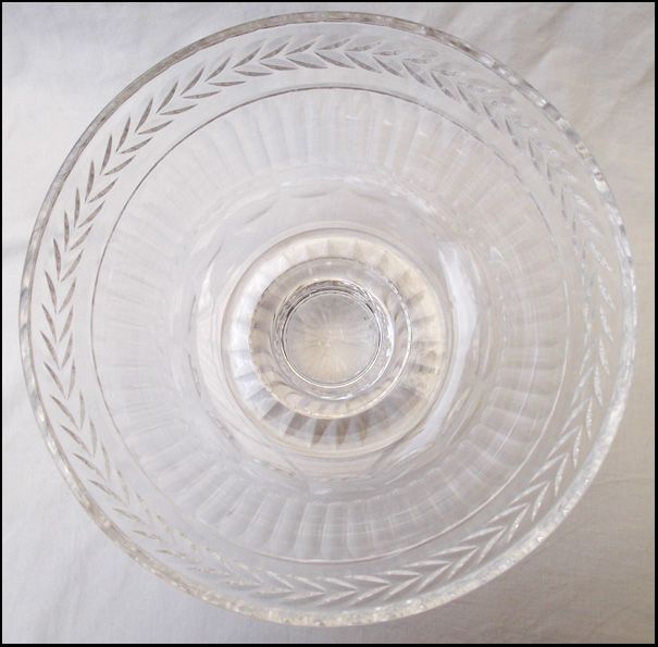 STUNNING BIG STUART CRYSTAL BOWL ARUNDEL COMPORT