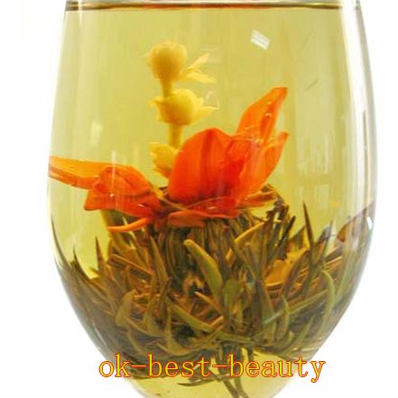 10pcs Different Blooming Flower Artistic Tea Wholesale