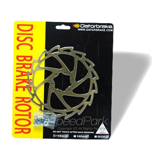 Gatorbrake Aries TI Coated Disc Brake Rotor 160mm Gold