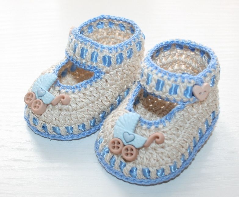 Luxurious Crochet Booties for Reborn Baby Doll