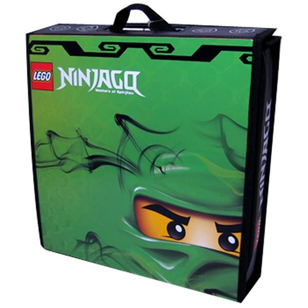   Ninjago Green Battle Case Play Mat Arenas with Storage Section