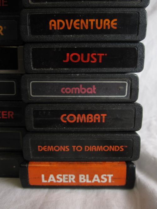   atari 2600 game cartridges we have a lot of 37 various atari 2600 game