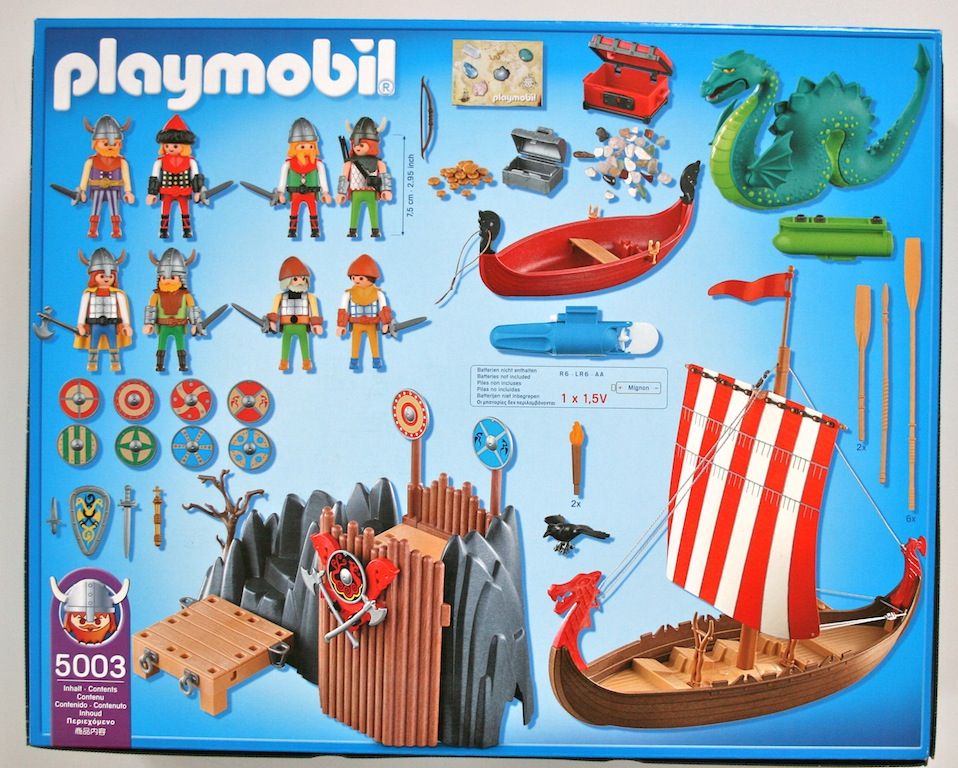 Playmobil 5003 Vikings Set Dragonboat New SEALED MISB