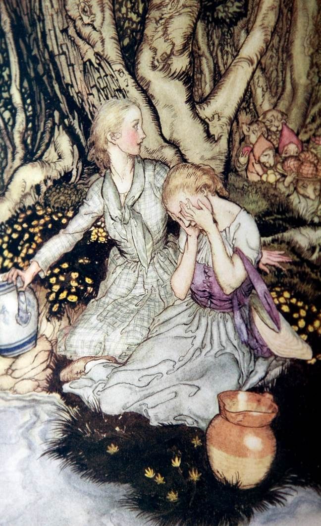 Exrare Arthur Rackham Goblin Market Rossetti 1st Amazing Plates Fine 