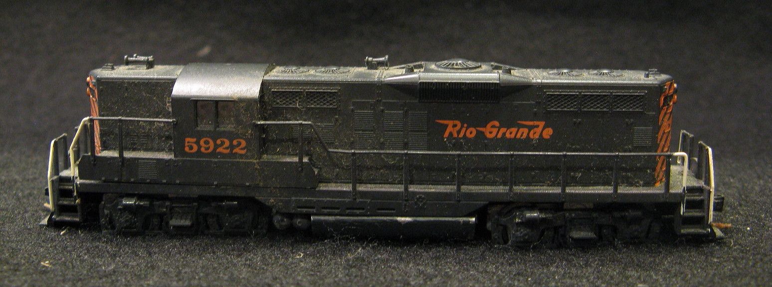 Atlas N Scale GP 9 Rio Grande 5922 Diesel Locomotive 4333