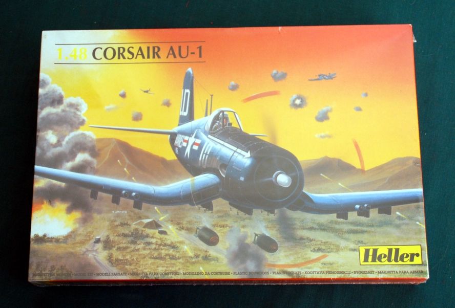 SEALED US Marines Corsair AU 1 1 48 Heller 80418 O24P30