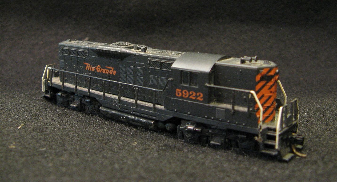 Atlas N Scale GP 9 Rio Grande 5922 Diesel Locomotive 4333