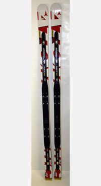 this is atomic s premier junior super g ski it comes with the