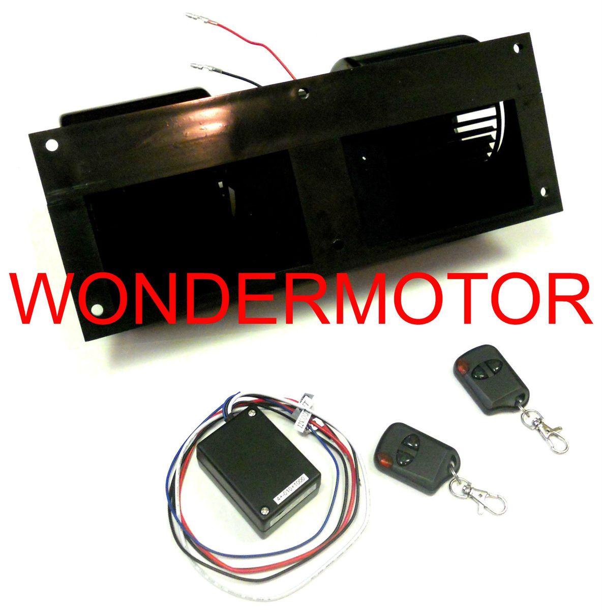 12V RV Attic Blower Ventilation Vent Fan Motor Wireless on Off Remote 