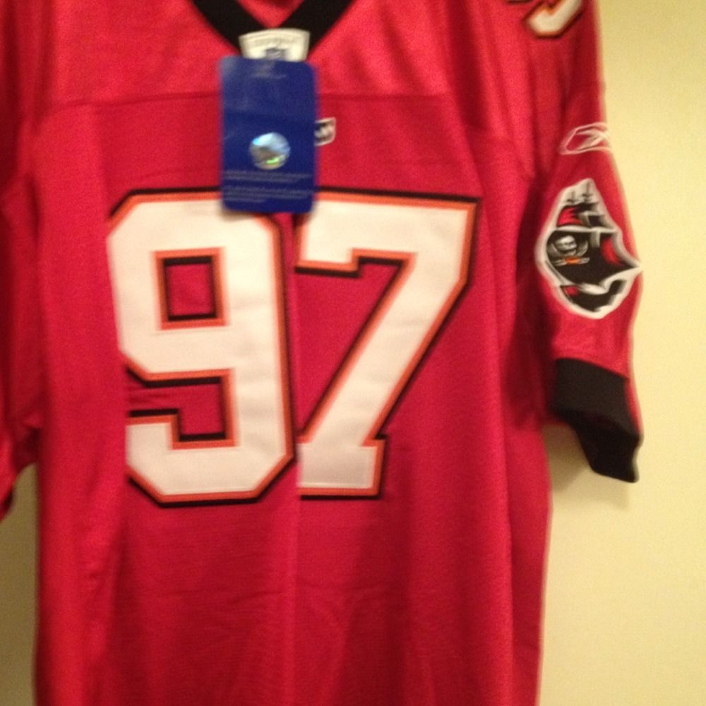 NFL Authentic Reebok Tampa Bay Bucaneers Simeon Rice Jersey 54 $250 