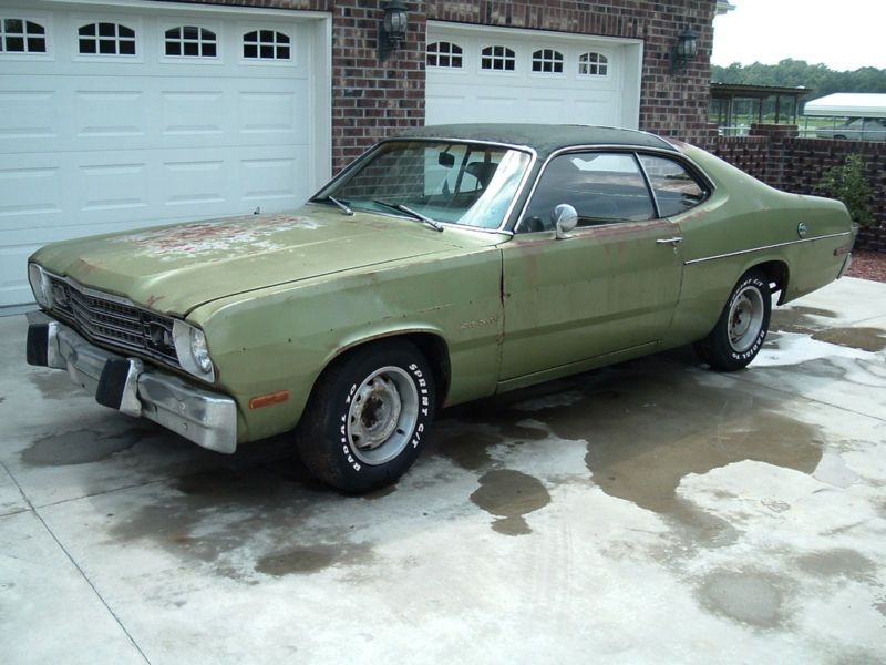    DUSTER COMPLETE CAR BEING SOLD AS A PARTS CAR PROJECT CAR RAT ROD