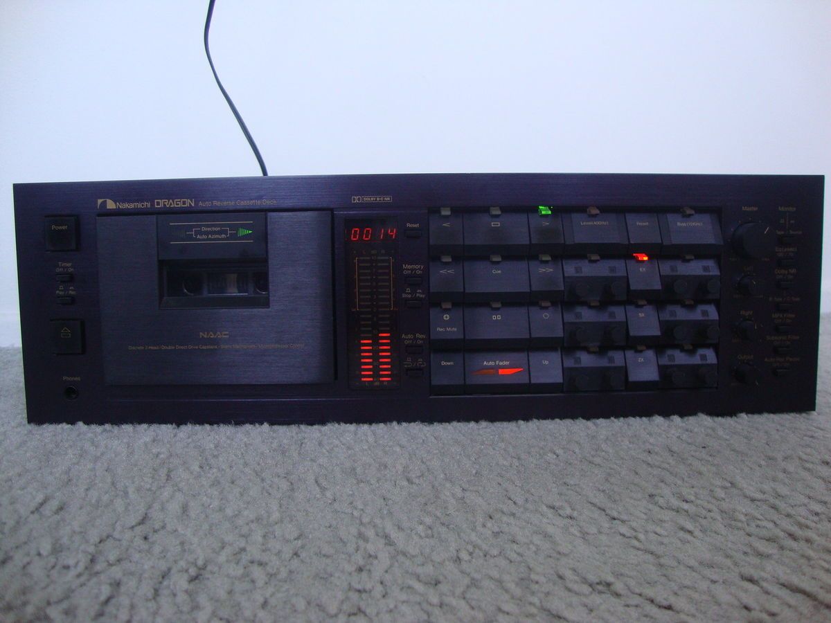 Nakamichi Dragon Auto Reverse Cassette Deck