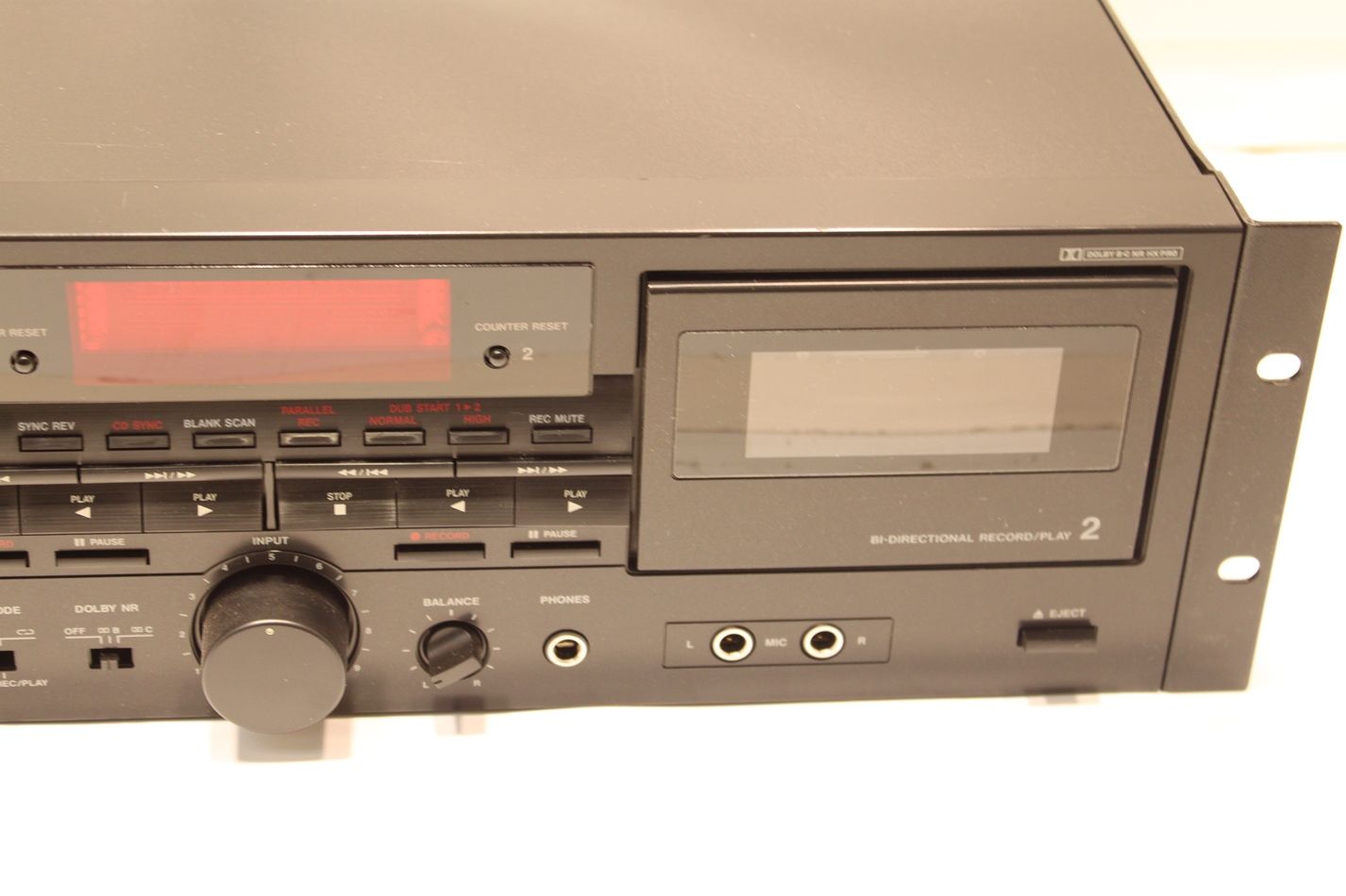 Tascam 202 mkiii Dual Auto Reverse Cassette Deck Working