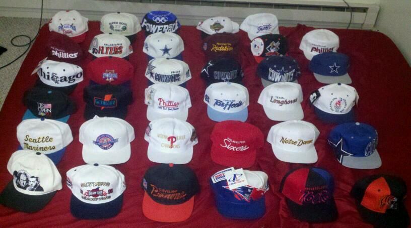   of 35 Snapback Starter Sports Specialties Logo Athletic Hat Cap