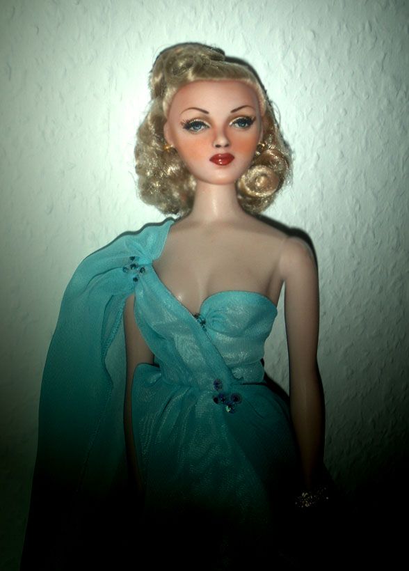 OOAK Lana Turner Inspired Gene Marshall Repaint