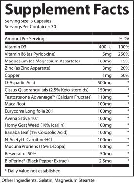 Testogenix Natural Testosterone Booster Build Muscle and Increase 