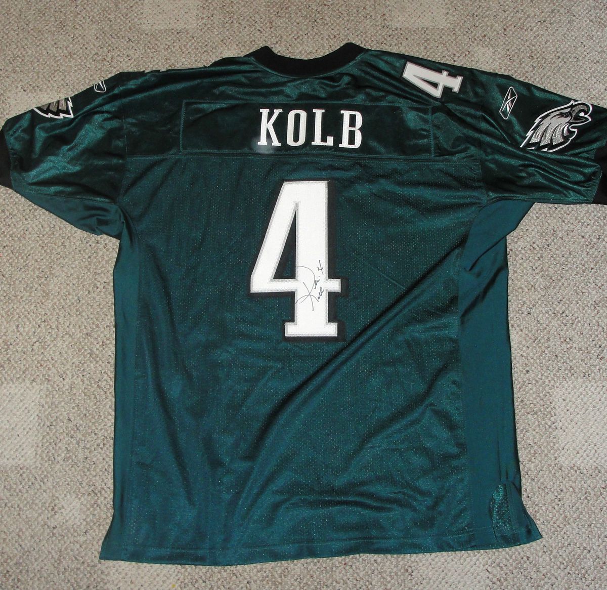 Authentic Philadelphia Eagles Kevin Kolb SIGNED Autographed Jersey