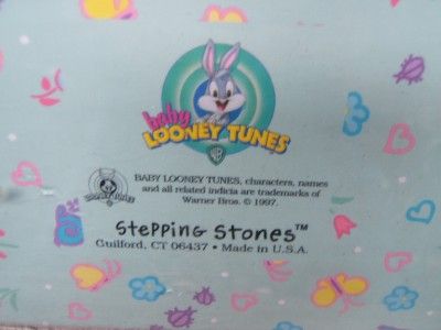 RARE 1997 Baby Looney Tunes First 5 Years Baby Record Book Road Runner 