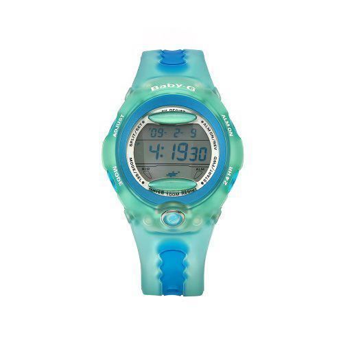 AUTHENTIC ICERC DOLPHIN CASIO BLUE BABY G WATCH BG163 2D BRAND NEW 