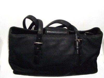   Microfiber Leather Satchel Shoulder Bag Handbag B2K 7426 RARE