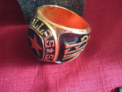 balfour dallas cowboys ring paperweight