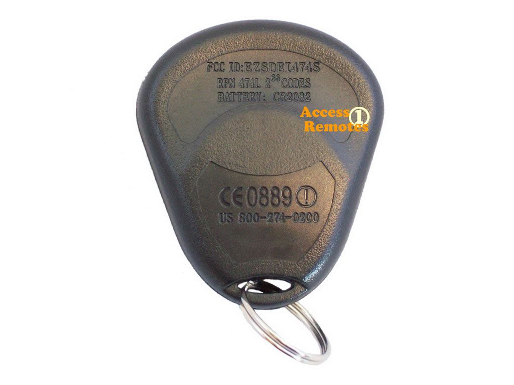 Avital 4 button Remote Fob EZSDEI474S RPN 474L ((NEW))