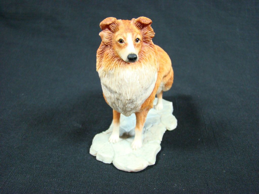 Older Sheltie by Border Fine Arts Dated 1983 Ray Ayres