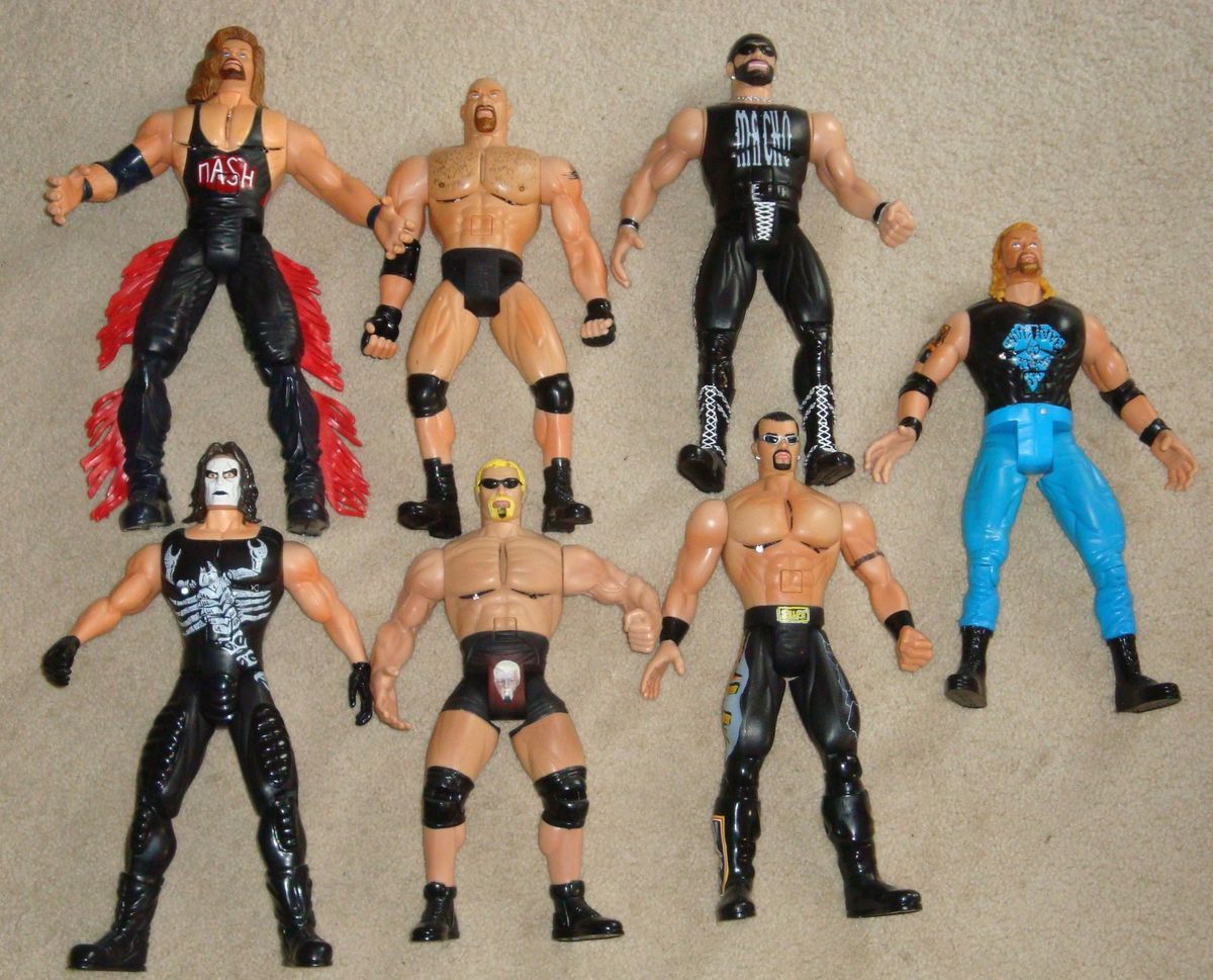    Talkin 12 Figures Sting Goldberg Nash Macho Man Stiner Bagwell DDP