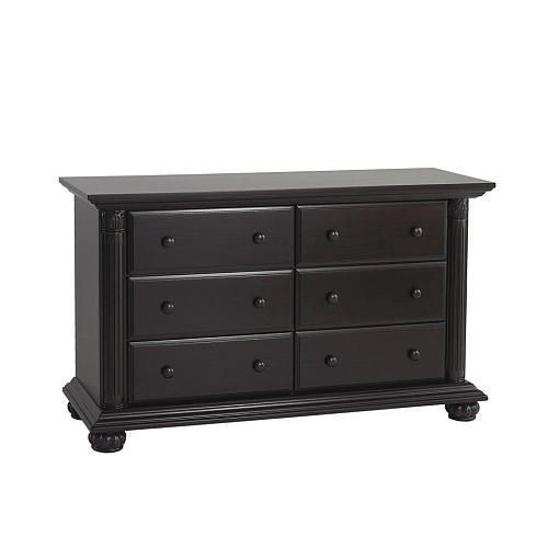 Baby Cache Heritage Double Dresser Espresso