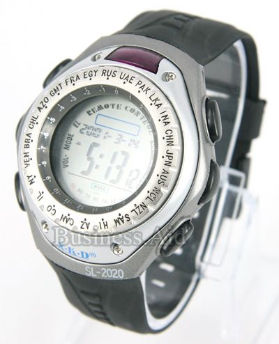 New TV DVD Remote Control w Backlight Wrist Watch