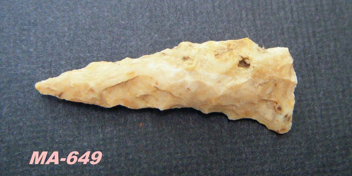 Barnstable County Massachusetts Authentic Artifact Arrowhead Knife 