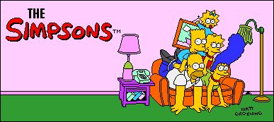   Simpsons 8 Party Invitations 4 Sheets Stickers Hallmark Bart