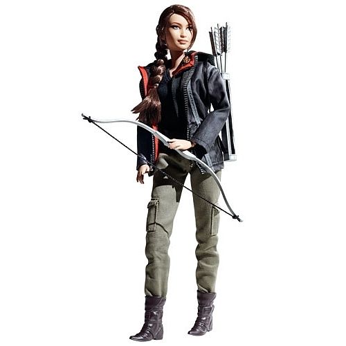   HUNGER GAME KATNISS EVERDEEN BARBIE DOLL MATTEL PRE SOLD OUT