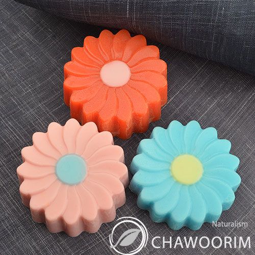  1pcs with 6CAV Silicone Soap Molds Soap Making Candle Molds