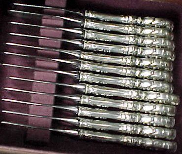 Francis I Sterling Silver Flatware Set 12x7 Nomono