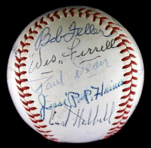 No Hitter Pitchers Signed Baseball 14 Autos PSA DNA HOF